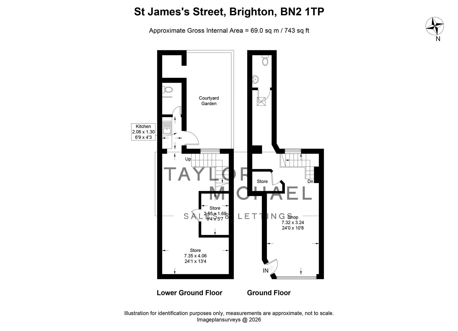 Shop Unit Floorplan